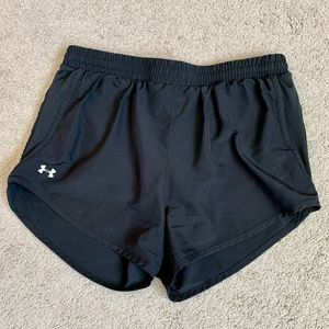 Under Armour Fly-By Black Shorts